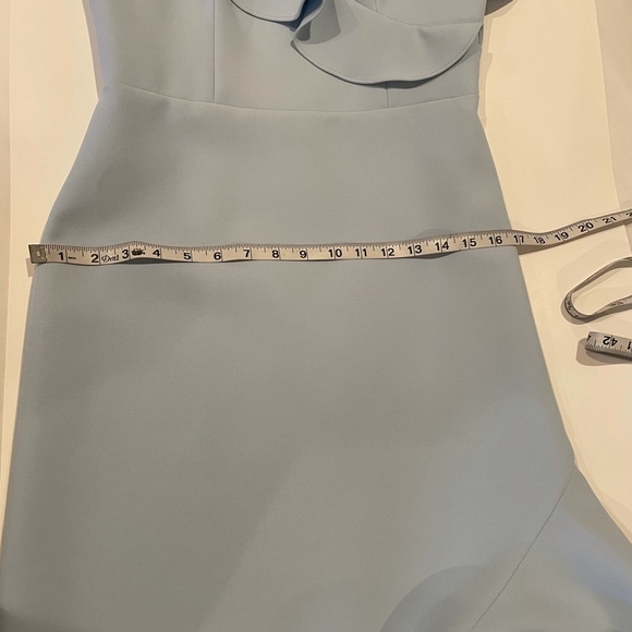 NWOT BCBG MAXAZARIA  ASYMMETRICAL RUFFLE Hem - Picture 13 of 16